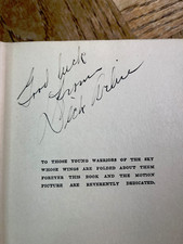 Signed Dick Arlen WINGS 1ST ED JOHN MONK SAUNDERS Clara Bow Best Picture Richard