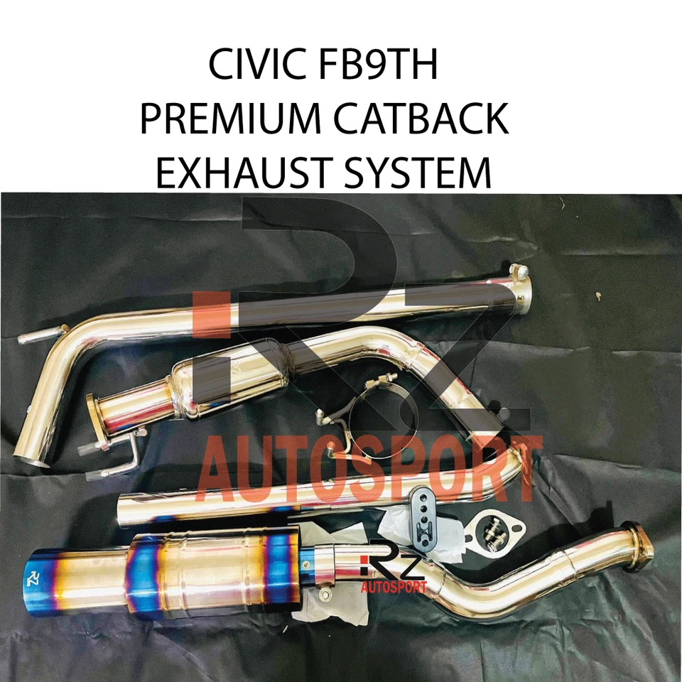Honda Civic  Premium Catback Exhaust System - Image 4 of 4