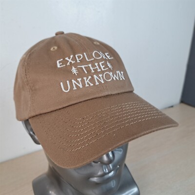 WILD FLY EXPLORE THE UNKNOWN ADJUSTABLE SNAPBACK BASEBALL HAT/CAP