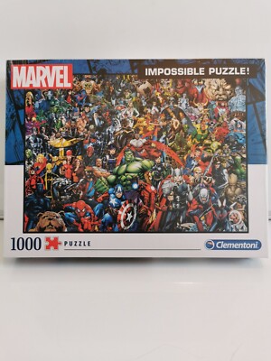 Clementoni Impossible Puzzle Marvel 1000 Teile Puzzle Neu Versiegelt