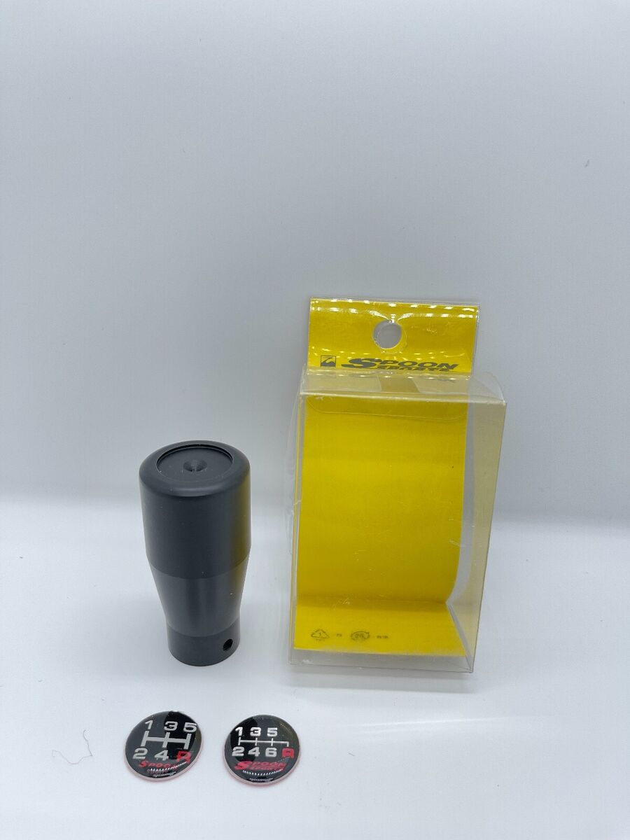 SPOON black Duracon shift knob 5/6 Speed fits S2000 RSX NSX SPOON black Duracon shift knob 5/6 Speed fits S2000 RSX NSX