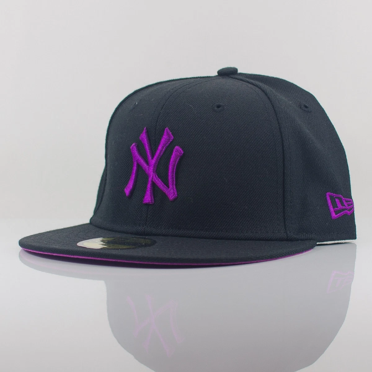 New Era 59FIFTY Fitted Cap MLB New York Yankees Black Deep Purple