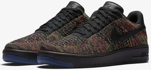 Nike Air Force 1 Ultra Flyknit 'Multi-Color Low Black