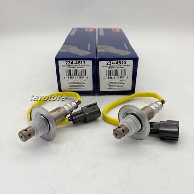 2X Denso 234-4513 Oxygen Sensor for Subaru Forester 2.5L Impreza XV Crosstrek