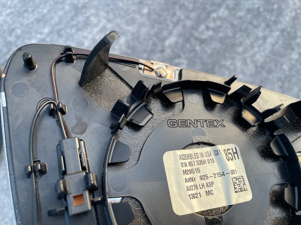 Audi Q3 19-25 Q2 16-25 LEFT SIDE VIEW MIRROR WIDE ANGLE GLASS AUTO DIM HEATED Foto 4 de 4