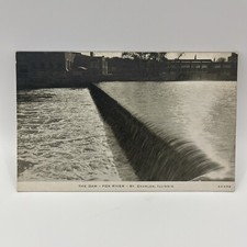 The Dam, Fox River, St. Charles, Illinois Postcard