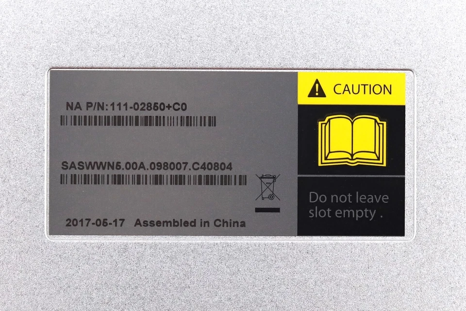 Módulo controlador SAS NetApp IOM12 12Gb/s para DS460C/DS224C P/N: 111-02850+C0 Foto 3 de 3