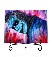 Joker Art portrait print gifts for him Fan Art decorative tiles table Art Clown