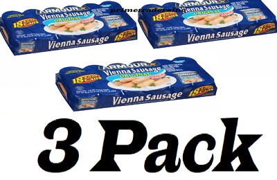 3 Pack - Armour Vienna Sausage 4.6 oz., 18 ct.