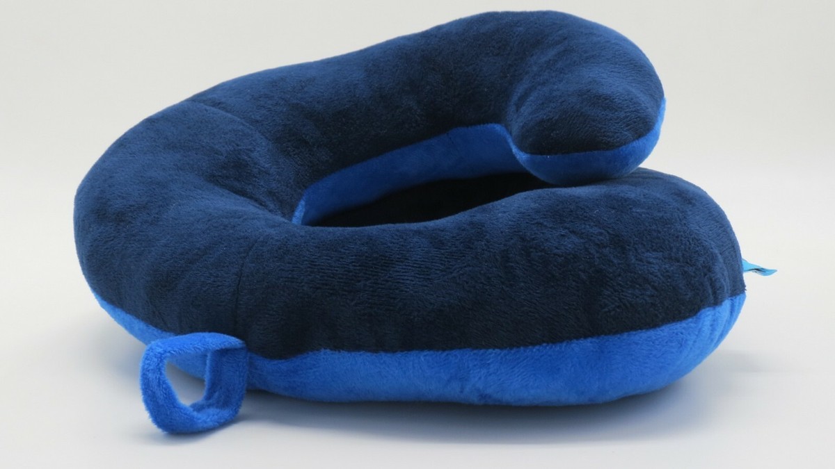 Cuscino Da Viaggio Cervicale Posturale – Memory Foam Per Dormire Su Aereo, Auto O Treno | Poggiatesta Relax