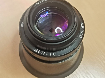 Soviet INDUSTAR-55U 140mm F4.5 Lens F 6x9 medium format enlarger