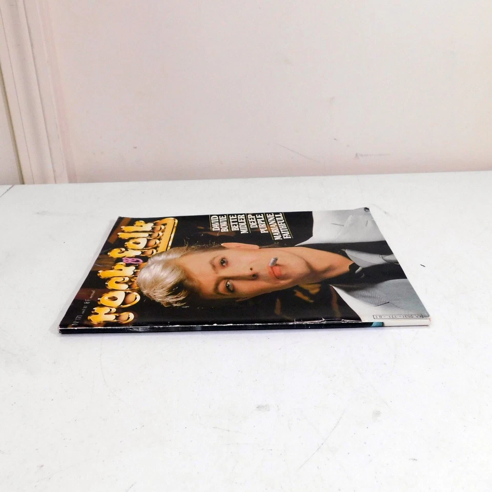 Rock and Folk Magazine David Bowie Cover April 1981 French Issue 171 - Image 4 of 4