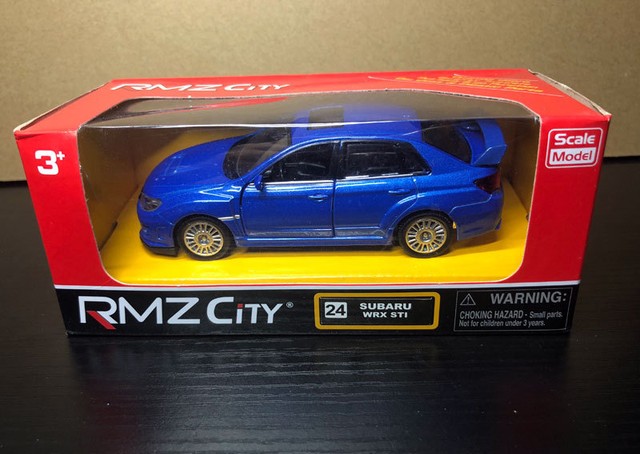 subaru wrx diecast model