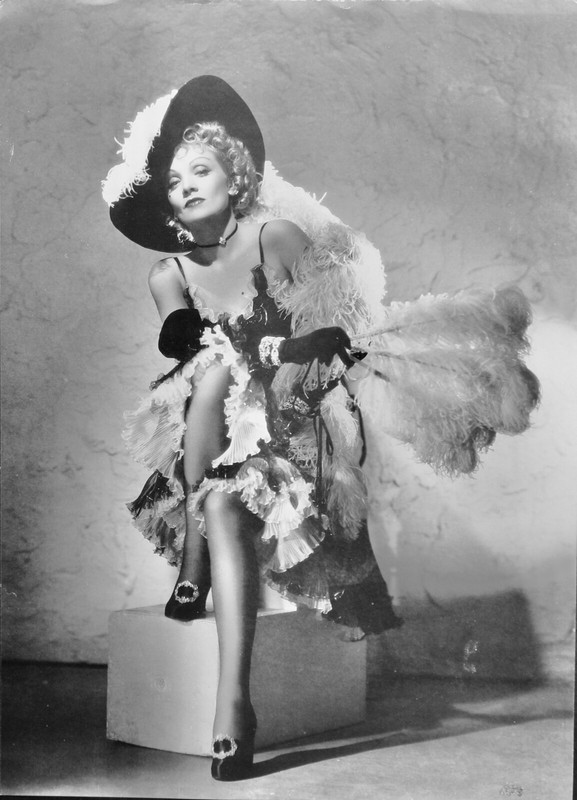 16 Blk & Wht 10x14 " Photos of Marlene Dietrich,from a book