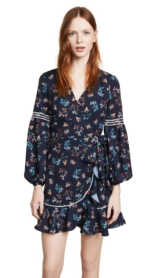 The fifth top label wrap dress