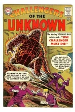CHALLENGERS OF THE UNKNOWN #32 5.0 // BOB BROWN COVER DC COMICS 1963