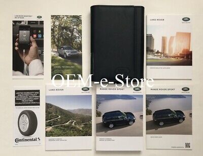 2017 Land Range Rover Sport HSE Supercharged Owners Navigation Manual Book Set | eBay