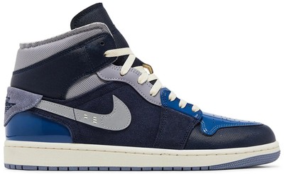 Sneaker Nike Jordan 1 Mid SE Craft Obsidian Blue Ashen Slate White - DR8868-400