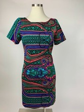 Plenty by Tracy Reese Anthropologie Mod Paisley Stretch Sheath Pencil Dress 4
