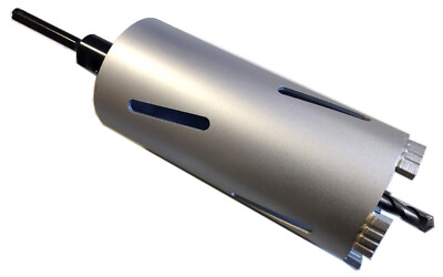 SDS PLUS Diamantbohrkrone DM 26-150 mm L 200 M22 S-Gewinde Kernbohrer Bohrkone