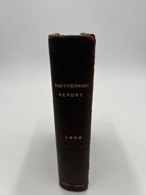 Vtg Report Of The Board of Regents Of The Smithsonian Institution 1926