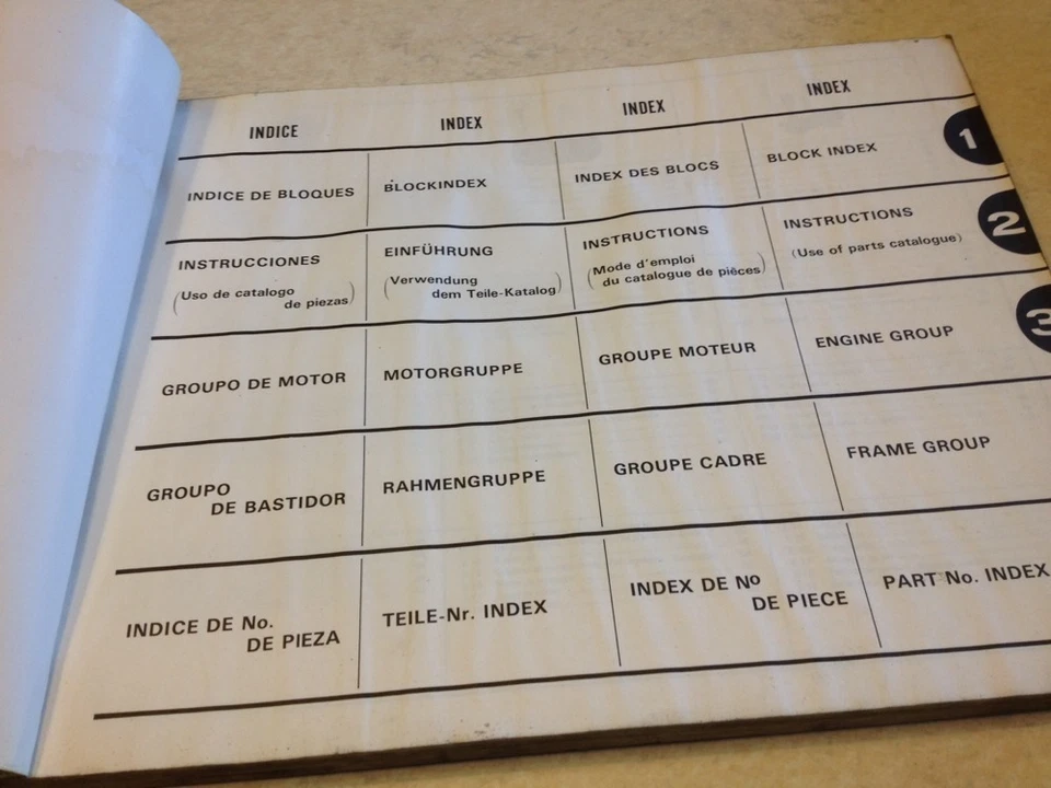 Honda CB250T CB400T CB 250 400T Piezas List Catálogo Piezas Repuesto - Imagen 2 de 4