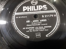 78 giri-10"JO STAFFORD " MAKE LOVE TO ME - ADI ADIOS AMIGO "  PHILIPS B 21179 H
