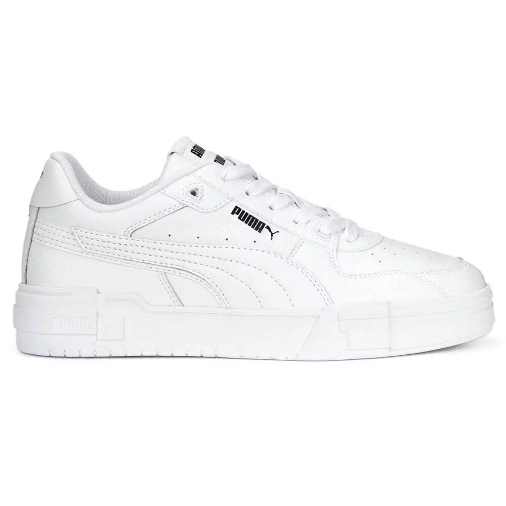 Buy PUMA White Synthetic Leather Mid Top Lace Up Mens Sport Shoes