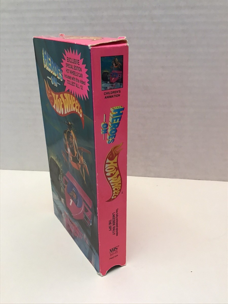 激レア!! 風の大陸　VHS Heroes On Hot Wheels VHS 1991, Lakeside Rally & The Spy | eBay