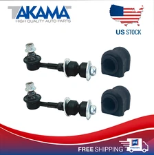 4 PCS Rear Stabilizer Sway bar Links + Bushings For 13-18 TOYOTA RAV4 RAV-4