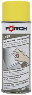 FORCH Lackspray Lichtblau RAL 5012 – 400 Ml, 3 Dosen, Witterungsbeständig