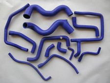 RENAULT 21 2L Turbo 13 Tubi Silicone Set Quadra r21 Blu COOLANT