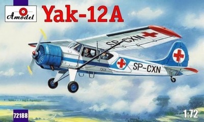 Yakovlev Yak-12A Soviet multirole aircr. / 1:72 - Amodel 72188