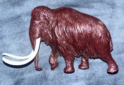 VTG British Museum of Natural History Woolly Mammoth Figure 1975 Invicta Wooly