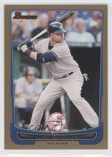 2012 Bowman Gold Border Nick Swisher #2 0s5
