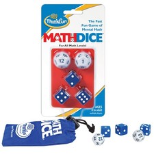 Thinkfun Math Dice Game 1510 For Ages 8 And Up. Educational Game To Develop 