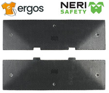 BLACK SAFETY TERMINAL for Road Back 27x90x5 2 PIECES Male Female