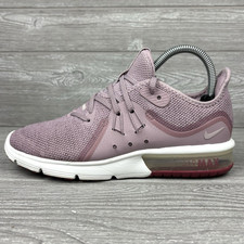 Nike Air Max Sequent 3 Mujer Talla 7 Rosa Correr Gimnasio Zapato Tenis 908993-501