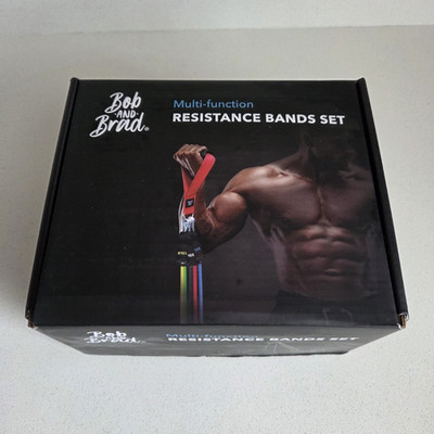 Bob and Brad Multi-Function Resistance Bands Set Multicolor Full Body Kit