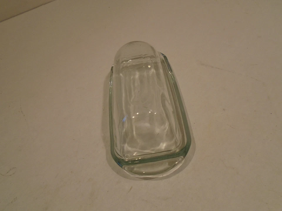 Glass Covered Butter Dish keeper Countertop /Table/refrigerator/ clear  8 inch - Image 4 of 4