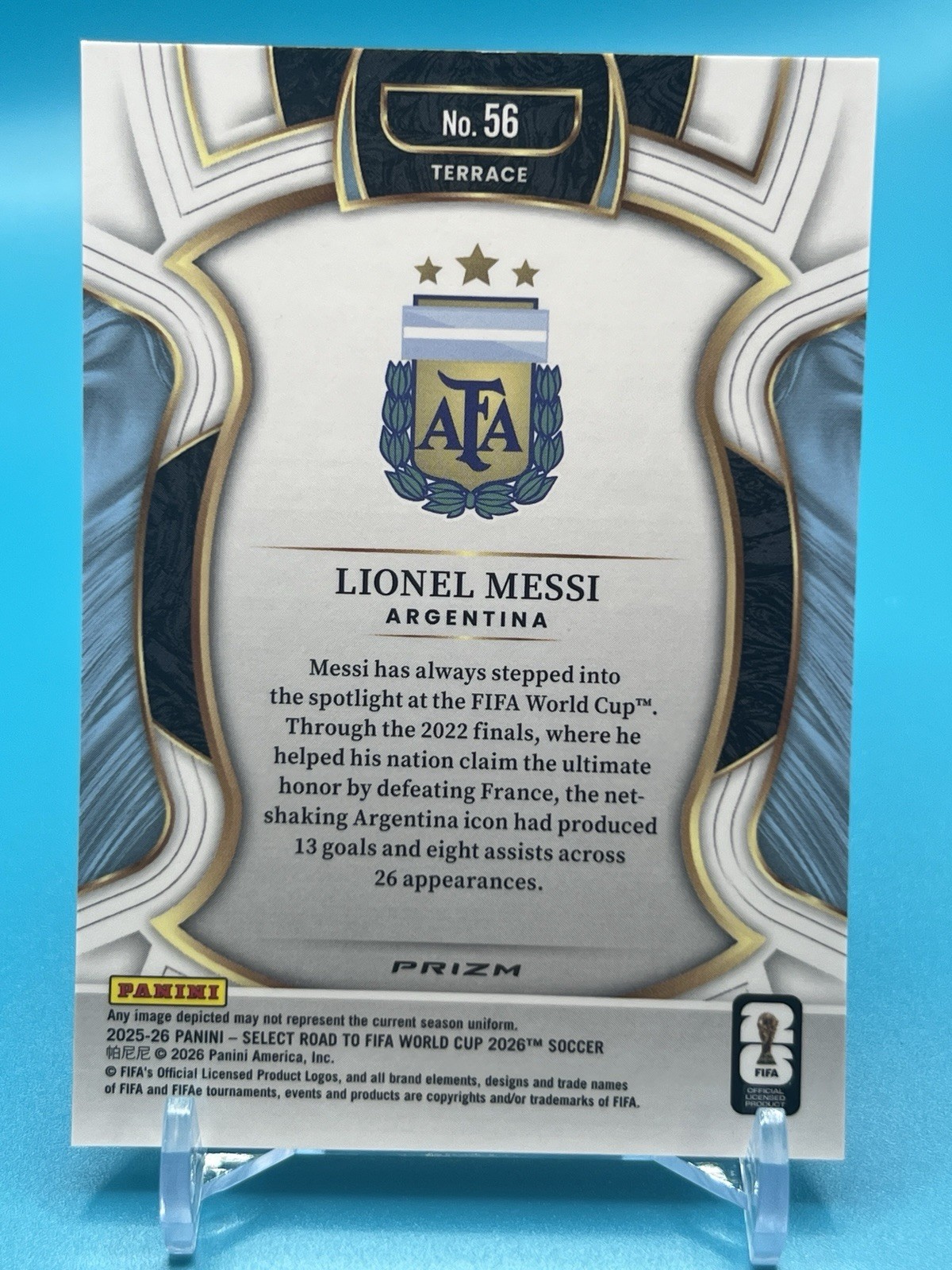 Panini Select RTWC 2026 Lionel Messi 9 Card Lot Prizm pink #’d, pink ice, mojo view 10