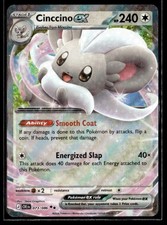 Pokemon Chaos Rising Cinccino ex Double Rare Holo #073/086