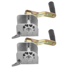 2pcs Hand Crank Net Winch Tensioner Tool for Outdoor Volleyball Badminton Sports