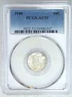 1940 Mercury Dime PCGS AU53 Frosty Luster Just Graded New Holder #A60D