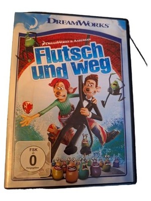 Flutsch und Weg DVD DreamWorks Aardman Animationsfilm FSK 0 Kinderfilm