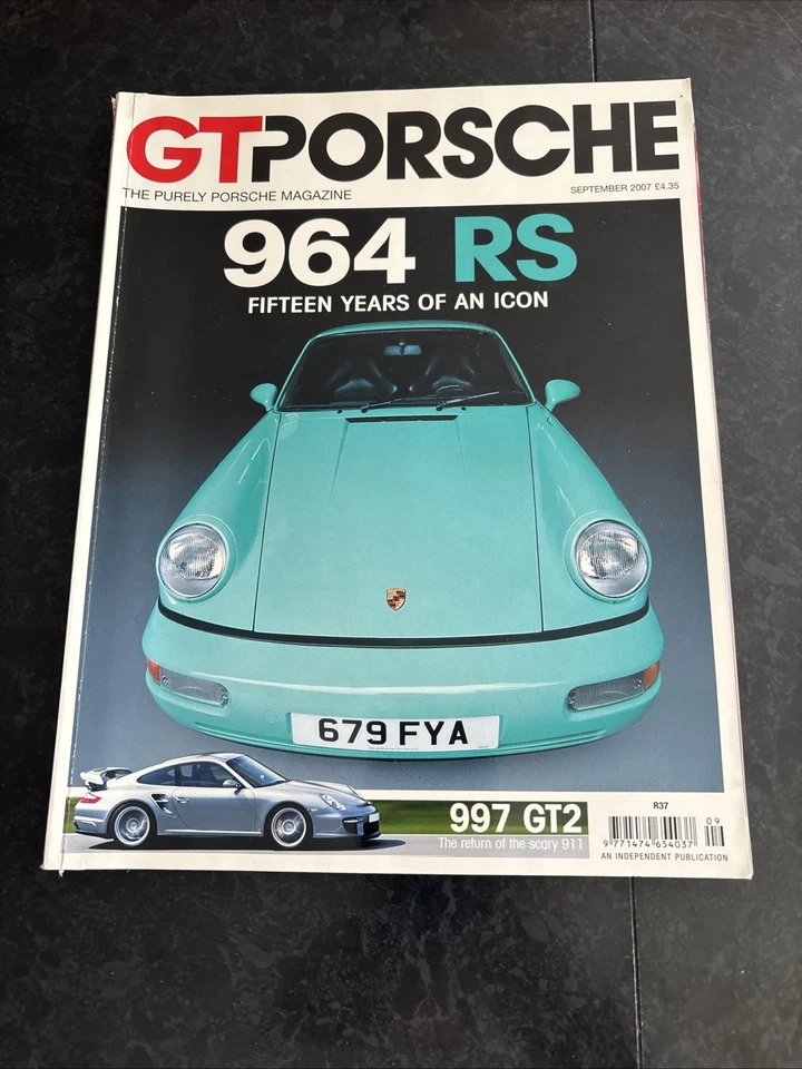 GT Purely Porsche Magazines x3 2007 - Issues 68-70 - 997 GT2, 964 RS, RUF RGT - Image 2 of 4