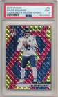 CALEB WILLIAMS 2025 PANINI MOSAIC #22 RC FUSION RED YELLOW CHOICE PRIZMS PSA 9