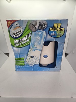 Scrubbing Bubbles Automatic Shower Cleaner Dual Sprayer Starter Kit NEW SEALED