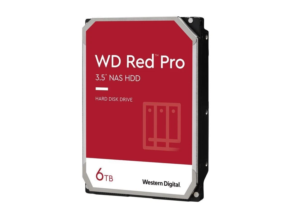 WD Red Pro WD6005FFBX 6TB 7200 RPM 256MB Cache SATA 6.0Gb/s 3.5" Hard Drives - Image 2 of 2