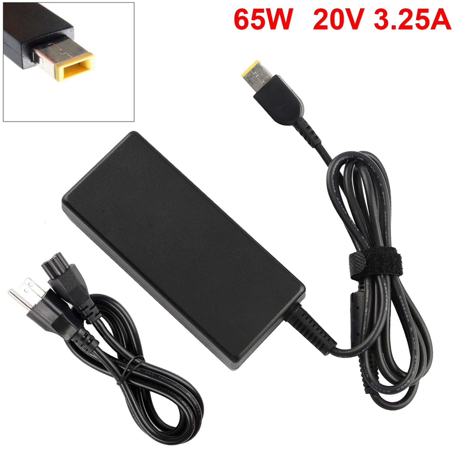 For Lenovo Thinkcentre M600 M715 M900 Power Charger Square Tip